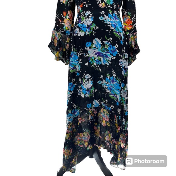 RIXO London Chrissy Patchwork Maxi Dress - Picture 8 of 13